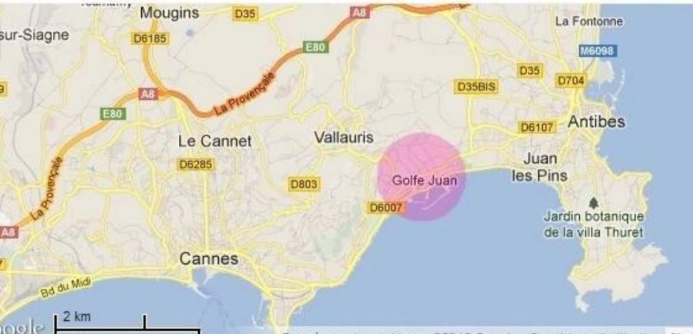 Studios A Golfe Juan ภายนอก รูปภาพ